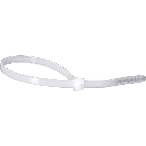 Nylon-Kabelbinder, Nylonkabelbinder, Metallzungenverschluss, Metallzungenverschluß